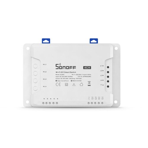 SONOFF 4CHR3 4-Gang Wi-Fi Smart Switch with RF Control