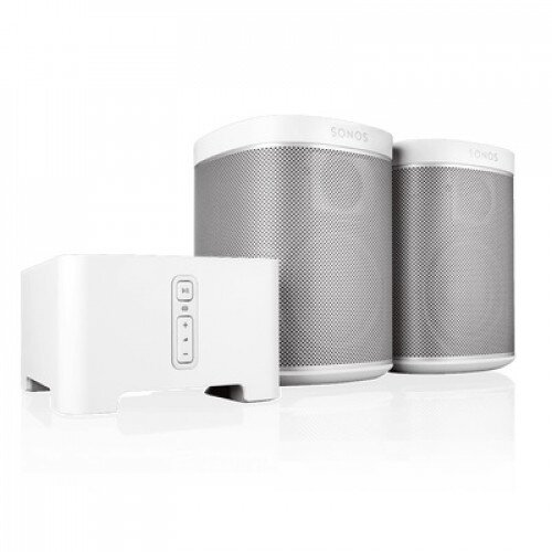 Sonos 2 Room Music System PLAY:1 + CONNECT - White