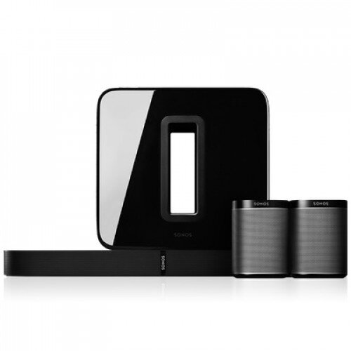 Sonos 5.1 Surround Sound Package with PlayBase and Play:1