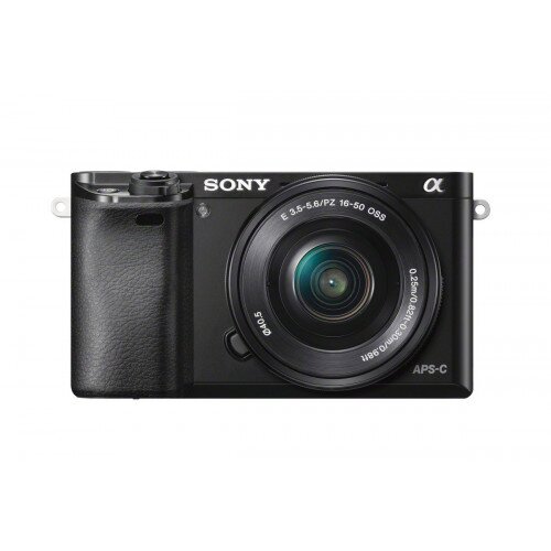 Sony α6000 E-Mount Camera with APS-C Sensor - Body + 16-50 mm Power Zoom Lens - Black