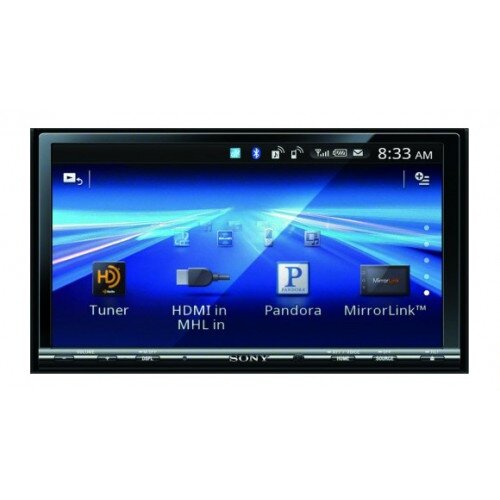 Sony 7 in (17.8 cm) LCD DVD Receiver with MirrorLink