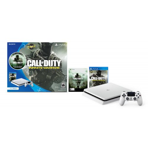 Sony PlayStation 4 Call of Duty Infinite Warfare Console Bundle Glacier White