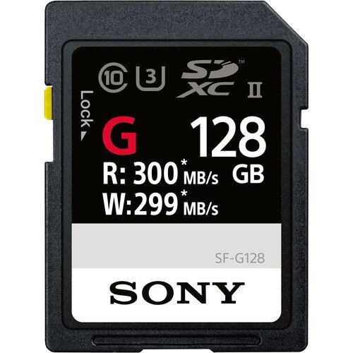 Sony SF-G Series UHS-II SD Memory Card - 128GB