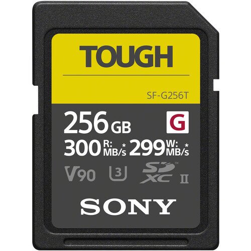 Sony SF-G Tough Series UHS-II SD Memory Card - 256GB