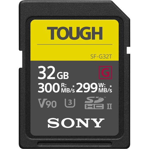 Sony SF-G Tough Series UHS-II SD Memory Card
