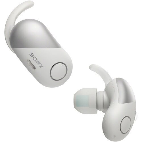 Sony SP700N Wireless-Noise Canceling Sports Headphones - White
