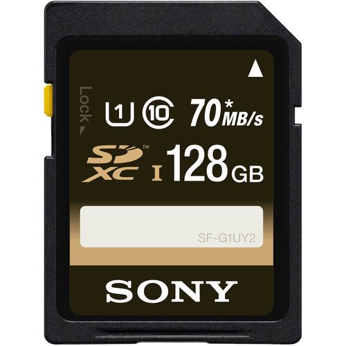 Sony UHS-I Class 10 SDXC/SDHC Memory Card SF-UY2 Series - 128GB