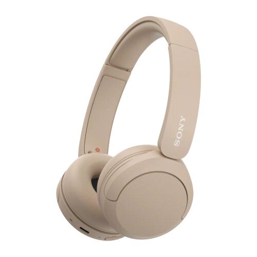 Sony WH-CH520 Wireless Headphones with Microphone - Beige