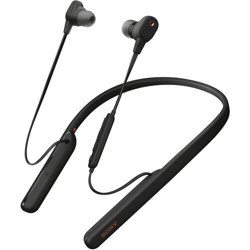 Sony WI-1000XM2 Wireless Noise-Canceling In-Ear Headphones - Black