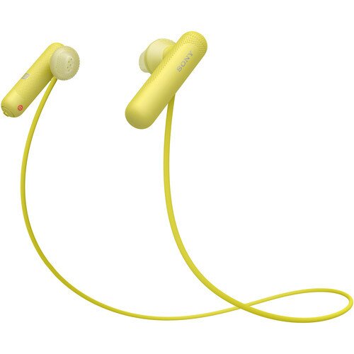 Sony WI-SP500 Sports In-Ear Headphones - Yellow
