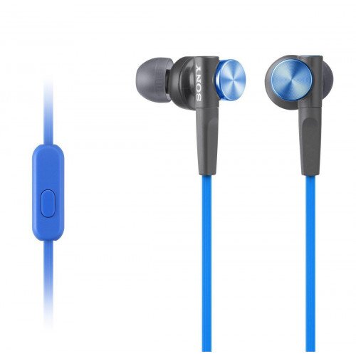 Sony XB50AP EXTRA BASS In-Ear Headphones - Blue