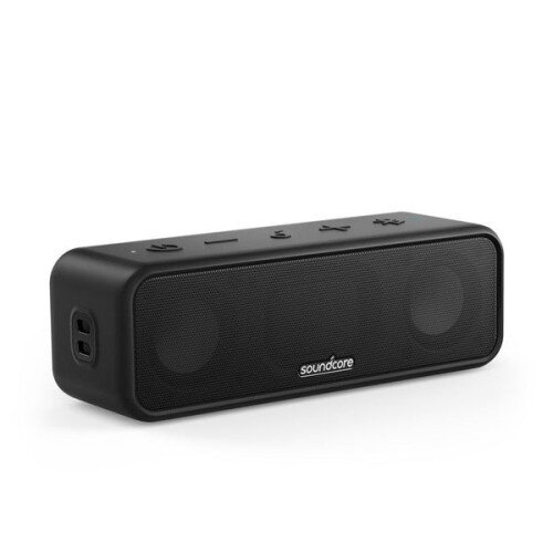 Soundcore 3 Waterproof Bluetooth Speaker - Black