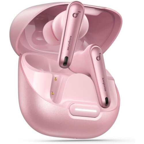 Soundcore Liberty 4 NC True-Wireless Noise Cancelling Earbuds - Pastel Pink