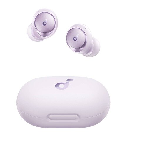 Soundcore Space A40 Long-Lasting Noise Cancelling Earbuds - Purple
