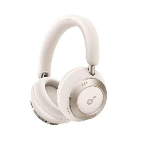 Soundcore Space One Pro Foldable Over-Ear Wireless Headphones - Cream White