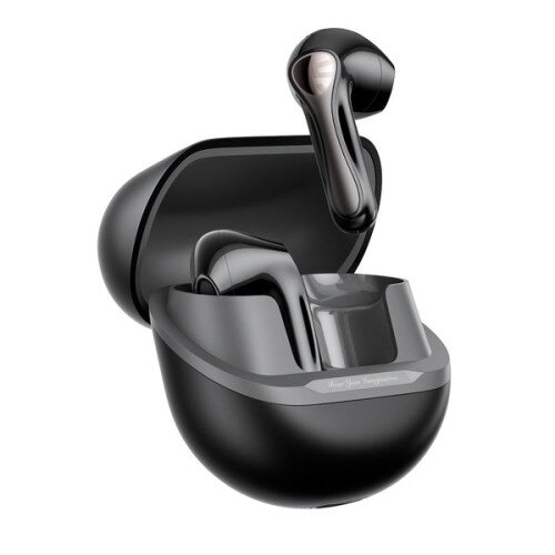 SOUNDPEATS Air5 Lite Semi-in-ear Wireless Earbuds with Hi-Res LDAC Audio - Black