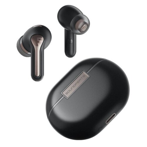SOUNDPEATS Capsule3 Pro Powerful Hybrid Active Noise Cancelling Wireless Earbuds - Black