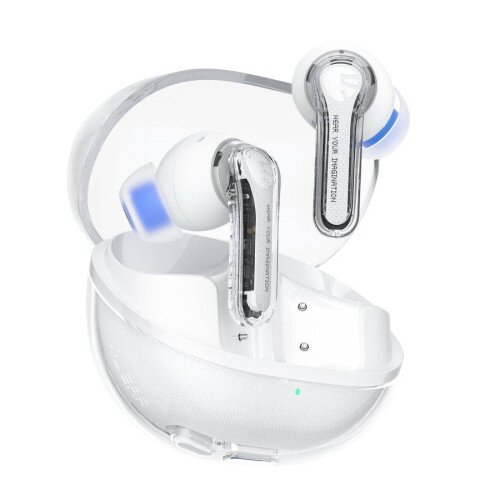 SOUNDPEATS Clear See-through Earbuds