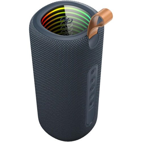 Speck GEMTONES Infinity Go Portable Bluetooth Speaker - Dark Grey/Tan