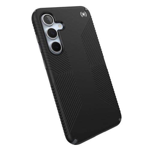 Speck Presidio2 Grip Case for Galaxy S24 FE - Black/Slate Grey