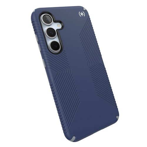Speck Presidio2 Grip Case for Galaxy S24 FE - Coastal Blue/Dust Grey