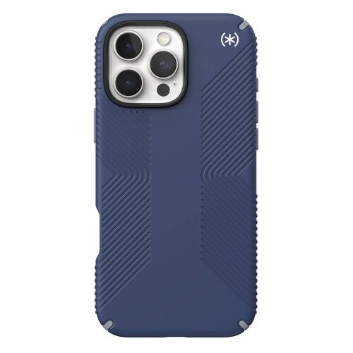 Speck Presidio2 Grip Case for iPhone 16 Pro Max - Coastal Blue/Dust Grey