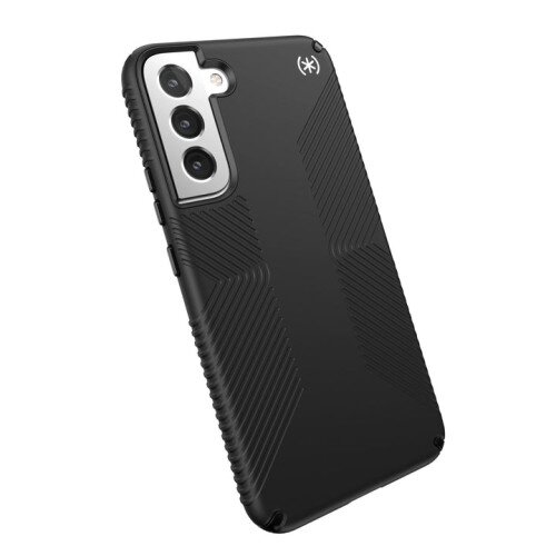 Speck Presidio2 Grip Samsung Galaxy S22+ Case - Black/Black/White