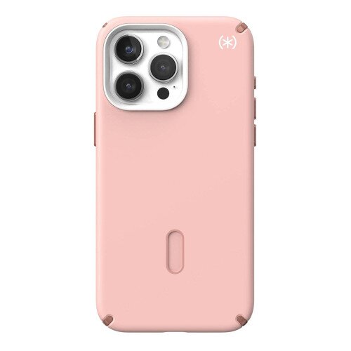 Speck Presidio2 Pro MagSafe with ClickLock Case for iPhone 15 Pro Max - Dahlia Pink/Rose Copper