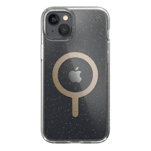 Speck Presidio Perfect-Clear Glitter MagSafe Case for iPhone 14 Plus