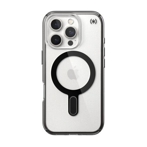 Speck Presidio Perfect-Clear MagSafe with ClickLock Case for iPhone 16 Pro