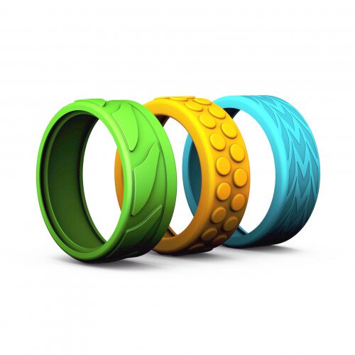 Sphero Ollie Tires Pack - x3 - Black Red Yellow