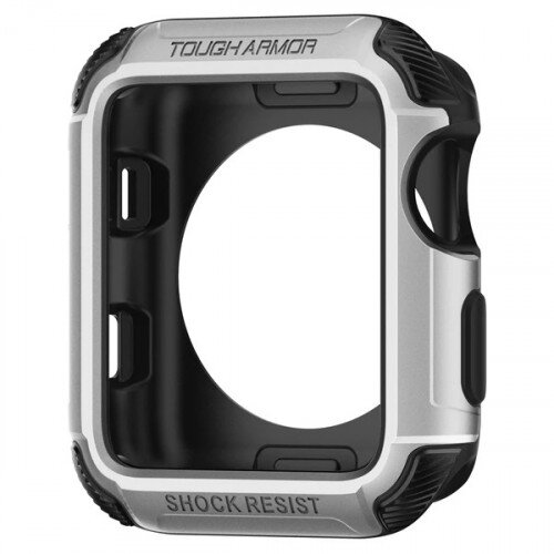 Spigen Apple Watch Series 3/2 (38mm) Case Tough Armor 2 - Silver