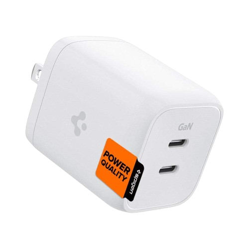 Spigen ArcStation Pro 652 GaN Dual Port 65W USB-C Wall Charger