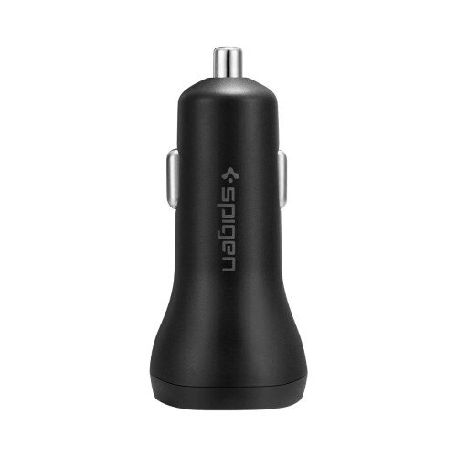 Spigen Essential Dual Port 27W USB-C & USB-A Car Charger