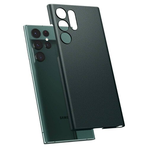 Spigen Galaxy S22 Ultra 5G Case AirSkin - Abyss Green