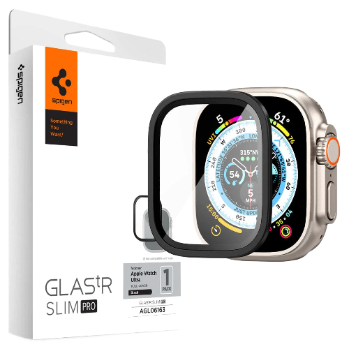 Spigen Glas.tR Slim Pro Screen Protector for Apple Watch (49mm)