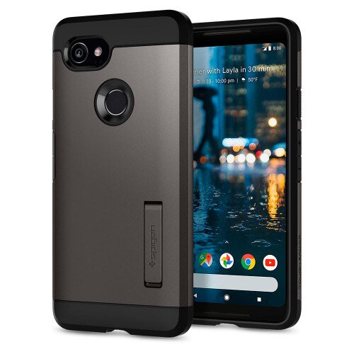 Spigen Google Pixel 2 XL Case Tough Armor - Gunmetal