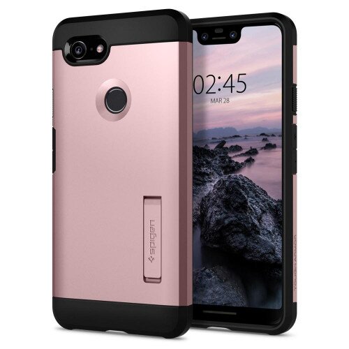 Spigen Google Pixel 3 XL Case Tough Armor - Rose Gold