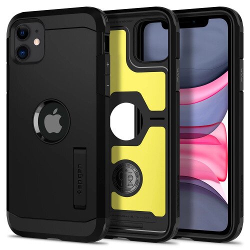 Spigen iPhone 11 Case Tough Armor - Black