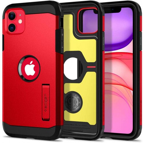 Spigen iPhone 11 Case Tough Armor - Red
