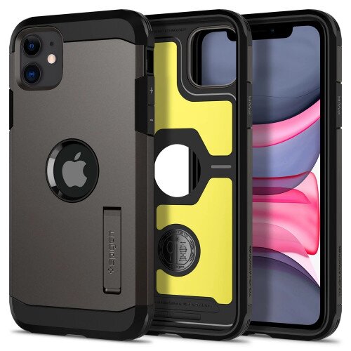 Spigen iPhone 11 Case Tough Armor - Gunmetal