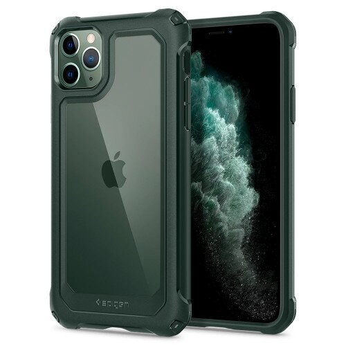 Spigen iPhone 11 Pro Case Gauntlet - Hunter Green