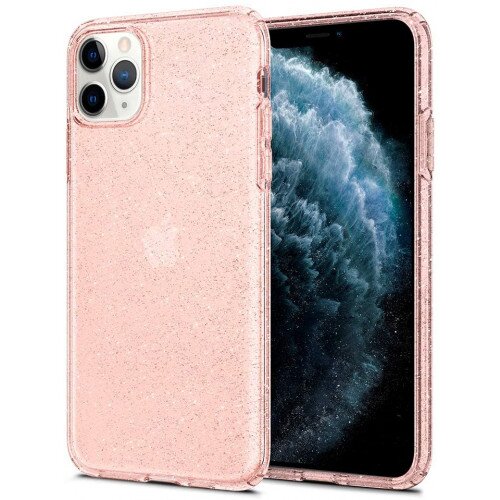 Spigen iPhone 11 Pro Max Case Liquid Crystal Glitter - Rose Quartz