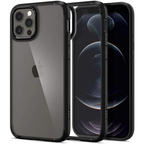 Spigen iPhone 12 / iPhone 12 Pro Case Ultra Hybrid - Matte Black
