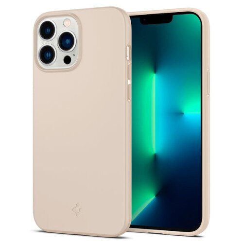 Spigen iPhone 13 Pro Max Case Thin Fit - Sand Beige