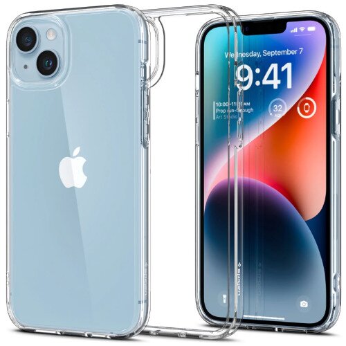 Spigen iPhone 14 Case Ultra Hybrid - Crystal Clear