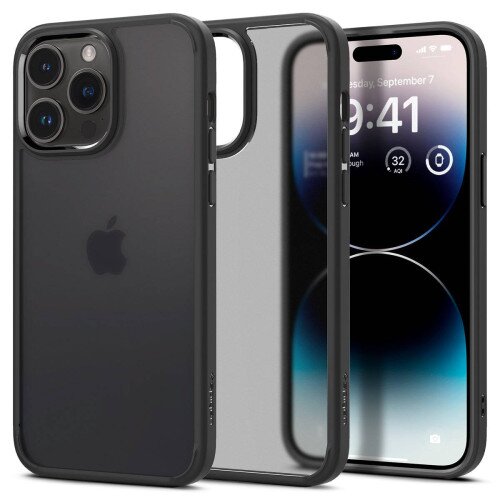 Spigen iPhone 14 Pro Max Case Ultra Hybrid - Frost Black