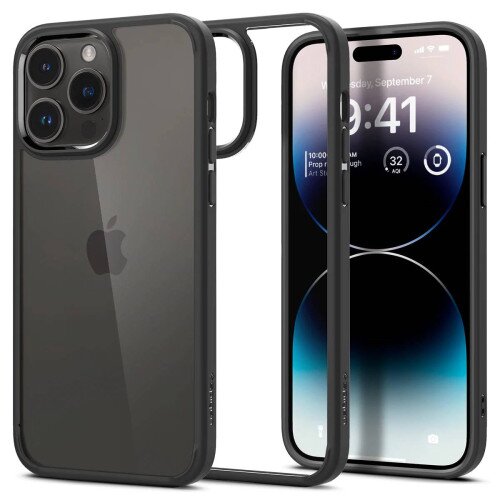 Spigen iPhone 14 Pro Max Case Ultra Hybrid - Matte Black
