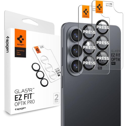 Spigen Optik Pro EZ Fit Lens Protector for Galaxy S26