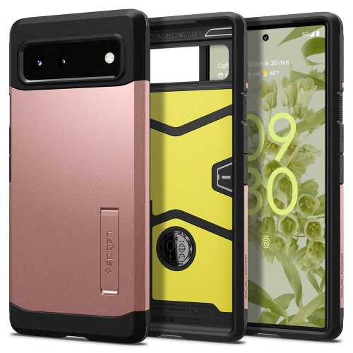 Spigen Tough Armor Case for Pixel 6 - Rose Gold
